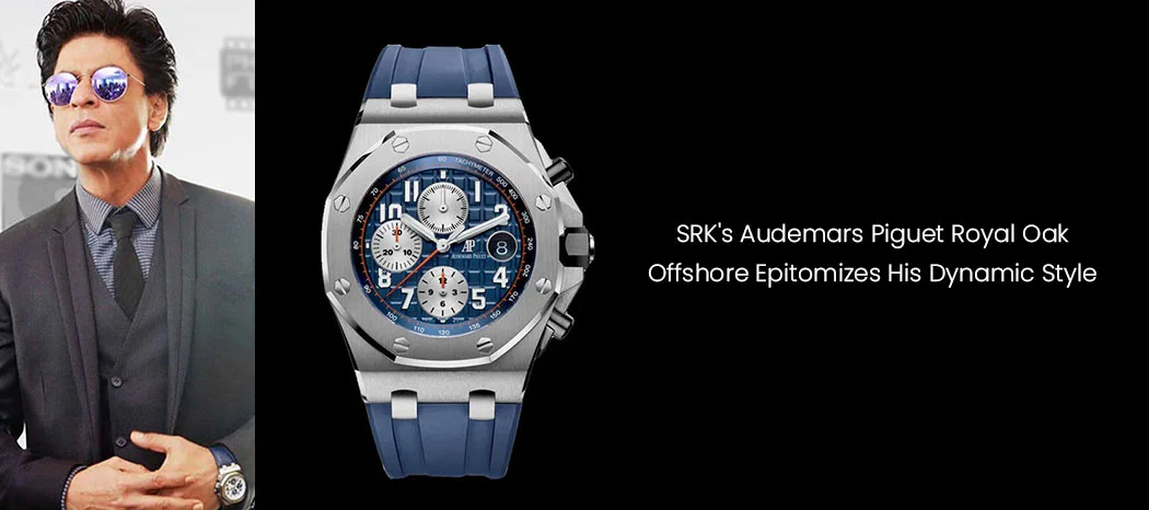 SRK's Audemars Piguet Royal Oak Offshore Epitomizes His Dynamic Style