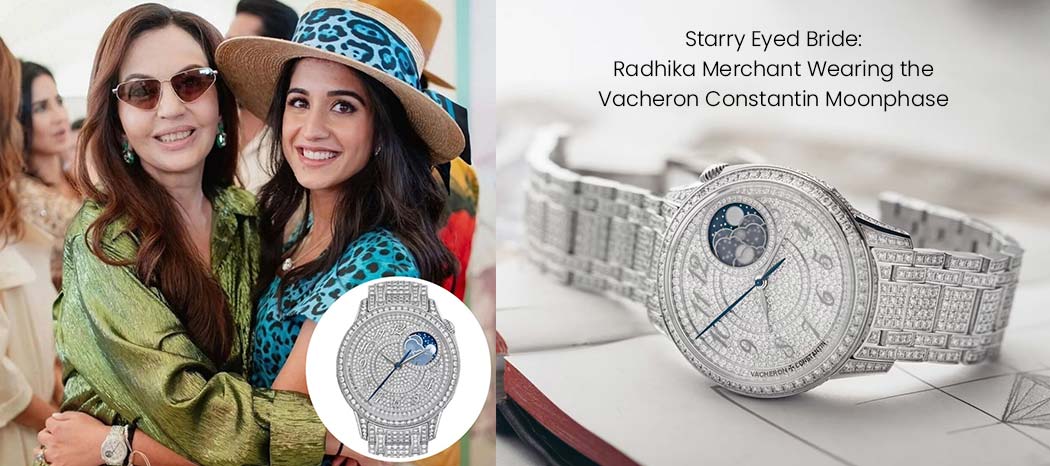 Radhika, Vacheron Constantin Égérie Moonphase Jewellery Watch
