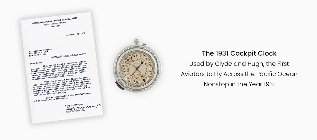 1931 Cockpit Clock