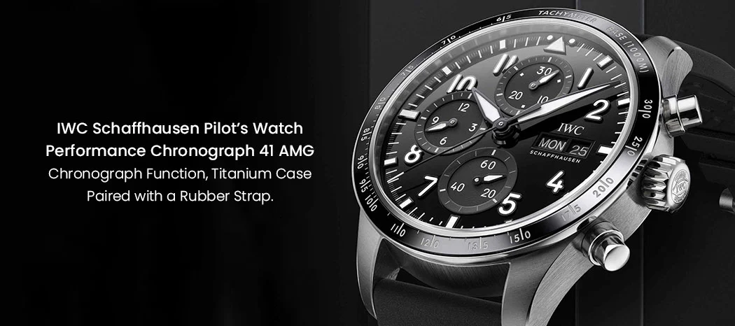 IWC Schaffhausen Pilot’s Watch Performance Chronograph 41 AMG
