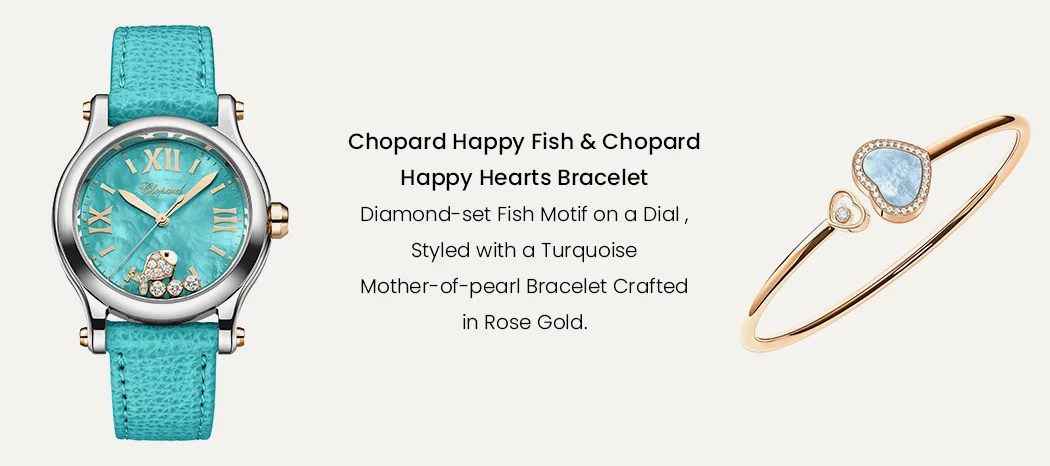 Chopard Happy Fish & Chopard Happy Hearts Bracelet