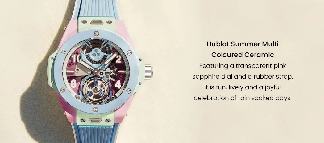 Hublot Summer Multi Coloured Ceramic