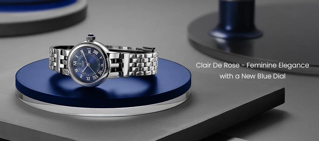 Clair De Rose - Feminine Elegance with a New Blue Dial