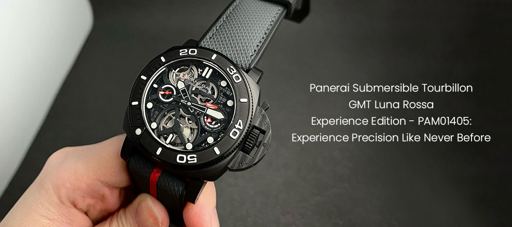 Panerai Submersible Tourbillon GMT Luna Rossa Experience Edition - PAM01405