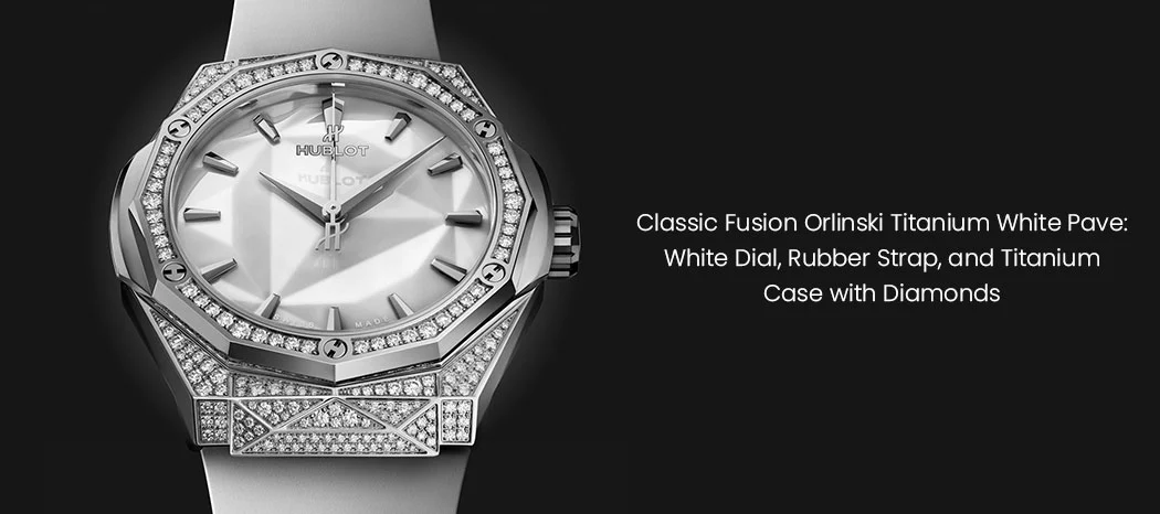 Classic Fusion Orlinski Titanium White Pave