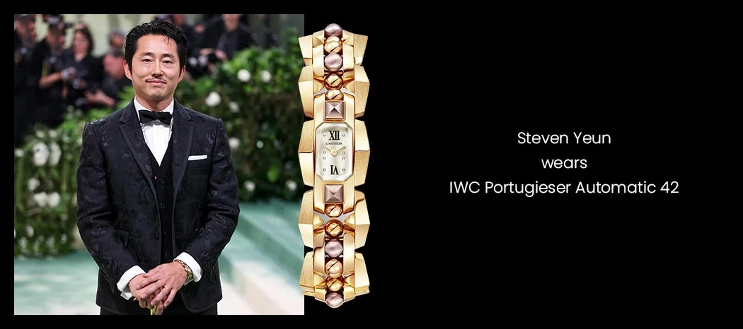 Steven Yeun Wearing Cartier Clash [Un]limited Watch