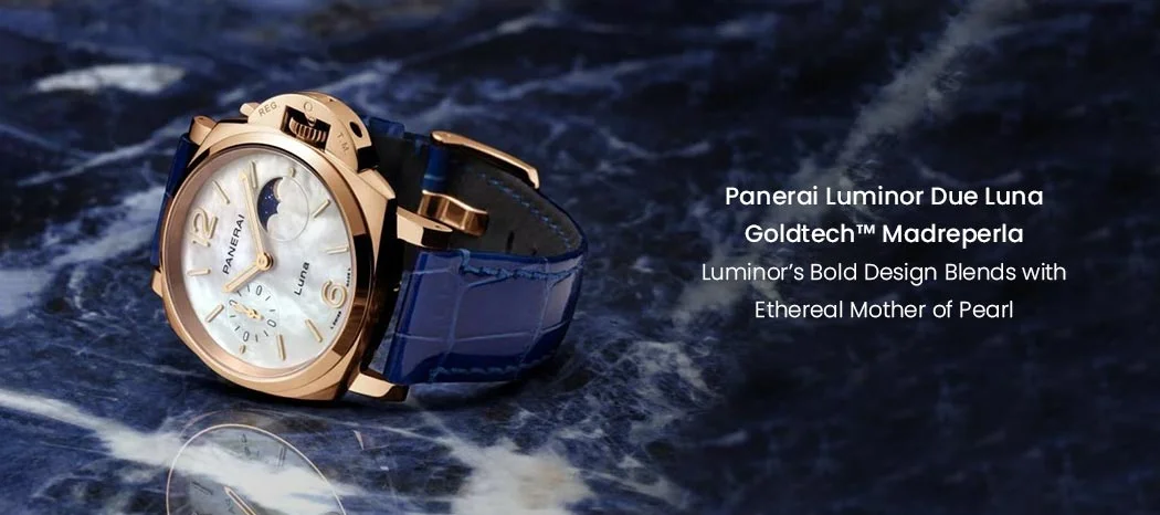 Panerai Luminor Due Luna Goldtech™ Madreperla