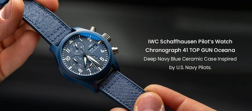 IWC Schaffhausen Pilot’s Watch Chronograph 41 TOP GUN Oceana