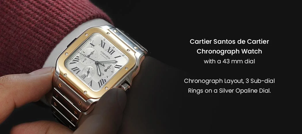 Cartier Santos de Cartier Chronograph Watch