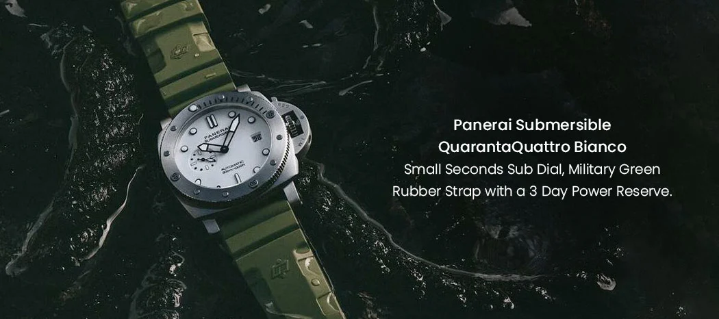 Panerai Submersible QuarantaQuattro Bianco