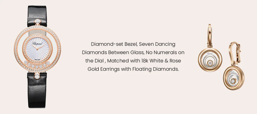 Gorgeous Gold Tones and Sparkling Diamonds, making Them a Perfect Match
