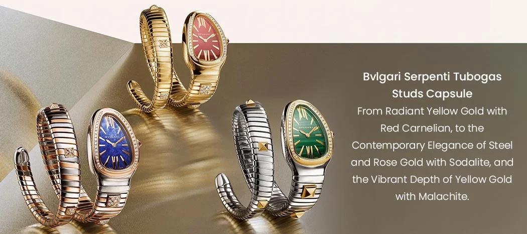 Bvlgari Serpenti Tubogas Studs Capsule