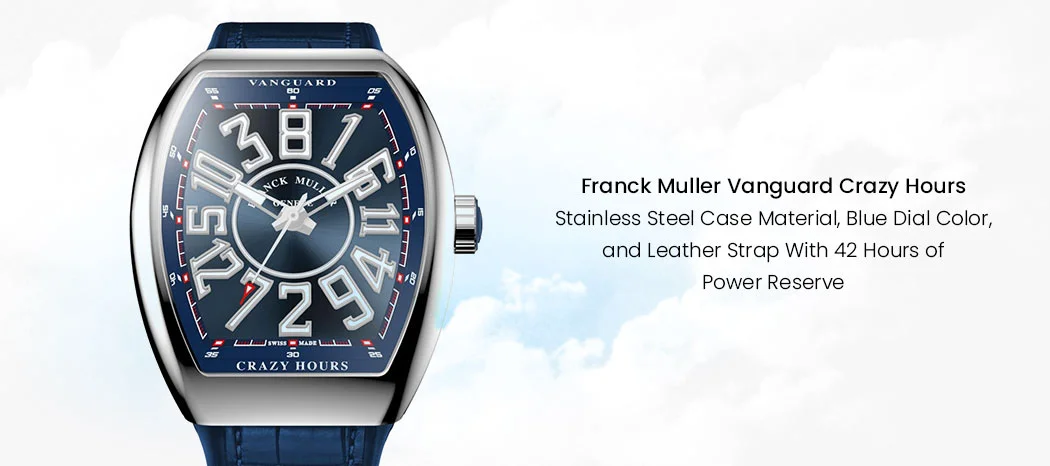 FRANCK MULLER: Vanguard Crazy Hours