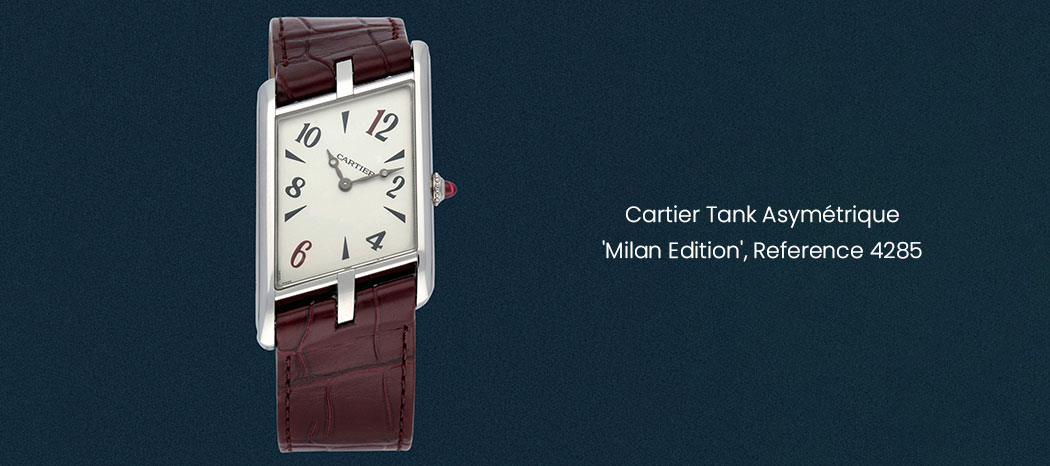 Cartier Tank Asymétrique 'Milan Edition', Reference 4285