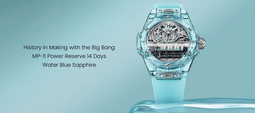 Big Bang Mp-11 Water Blue Sapphire