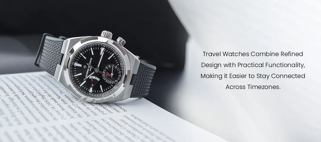Travel Watches Combine Refined Design with Practical Functionality, Making it Easier to Stay Connected Across Timezones