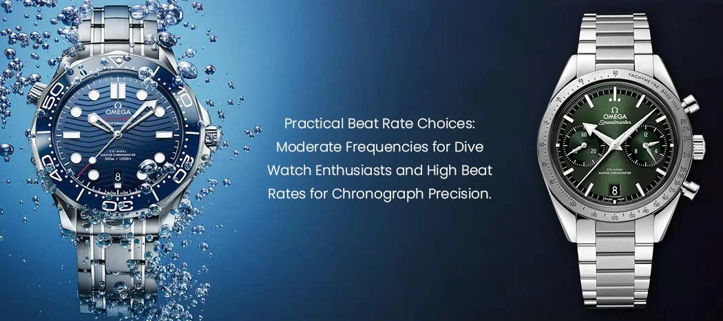 Different Beat Rates in Different Kinds of Watches