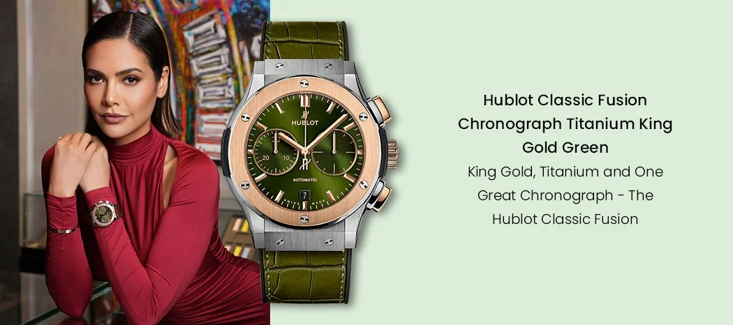 Hublot Classic Fusion Chronograph Titanium King Gold