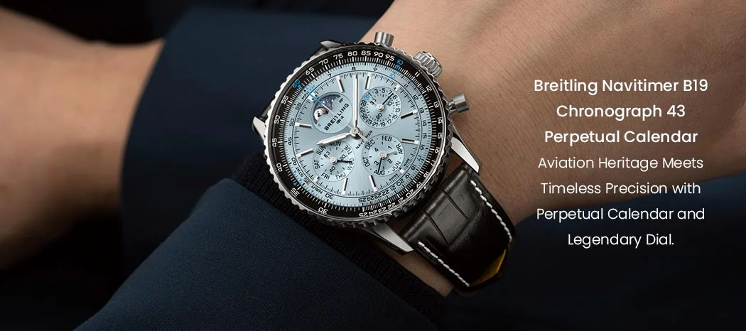 Breitling Navitimer B19 Chronograph 43 Perpetual Calendar