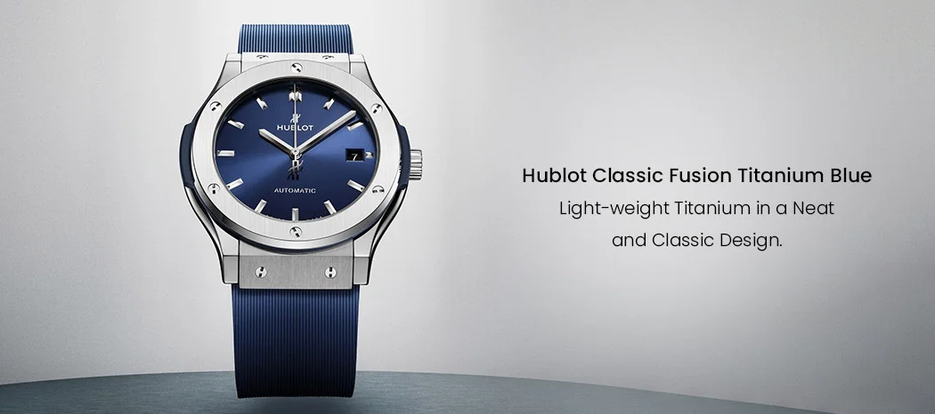 Hublot Classic Fusion Titanium Blue