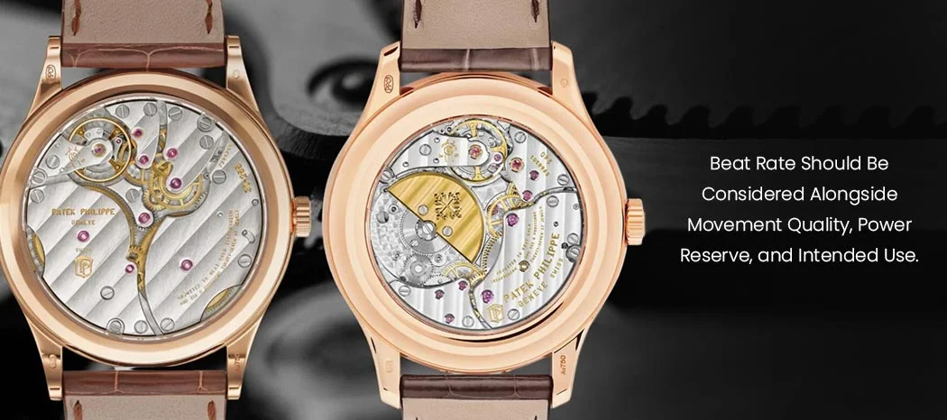 Choosing the Right Beat Rate for Your Luxury Watch