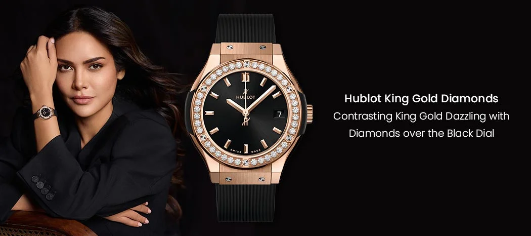 Hublot Classic Fusion King Gold Diamonds