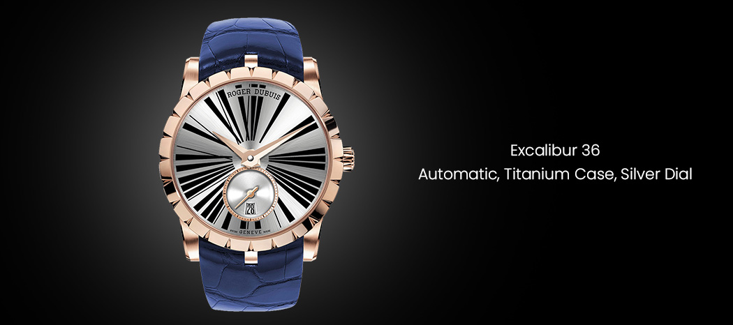 Automatic Movement, Titanium Case Material, Silver Dial, 36mm