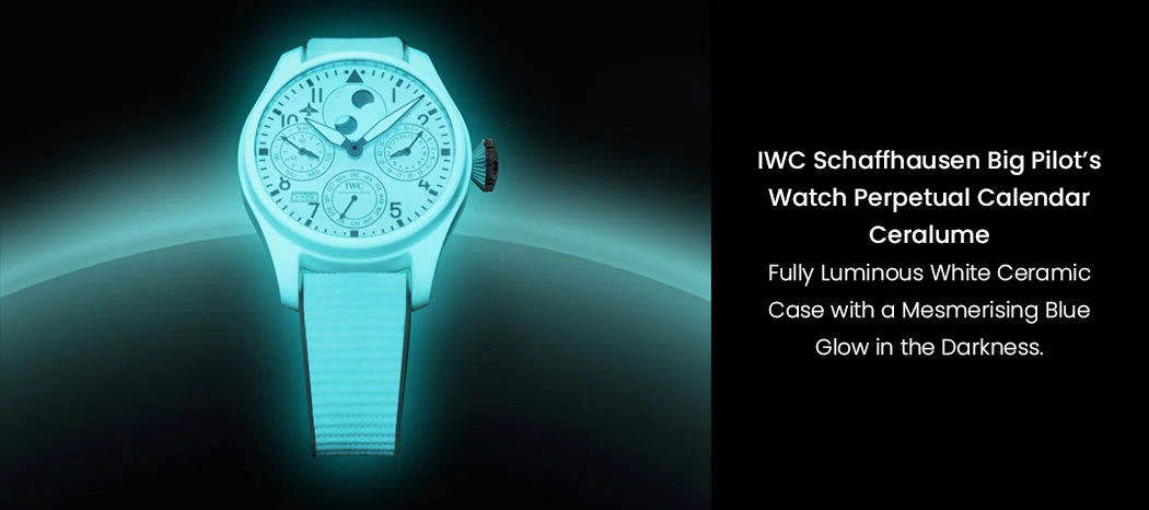 IWC Schaffhausen Big Pilot’s Watch Perpetual Calendar Ceralume®