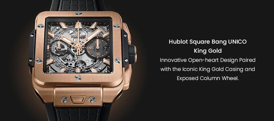 Hublot Square Bang Unico King Gold
