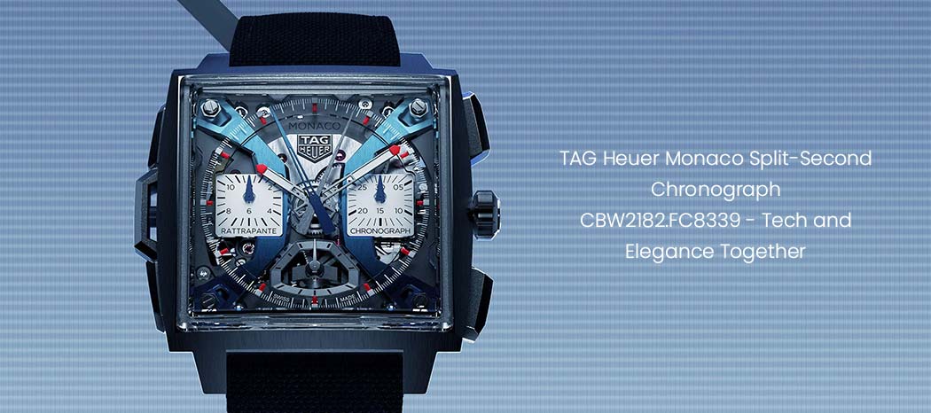 TAG Heuer Monaco Split-Second Chronograph - CBW2182.FC8339