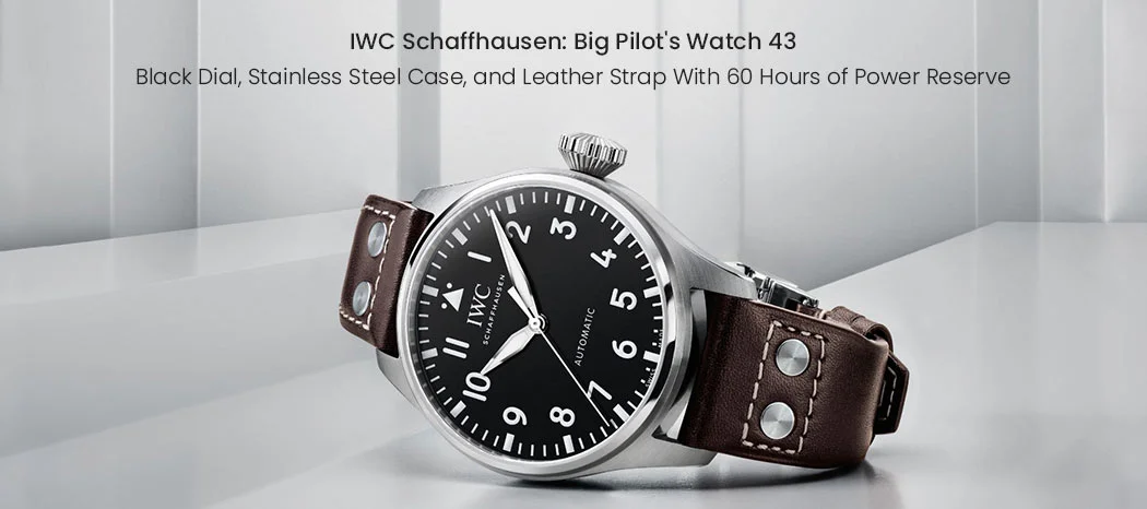 IWC SCHAFFHAUSEN: Big Pilot's Watch 43