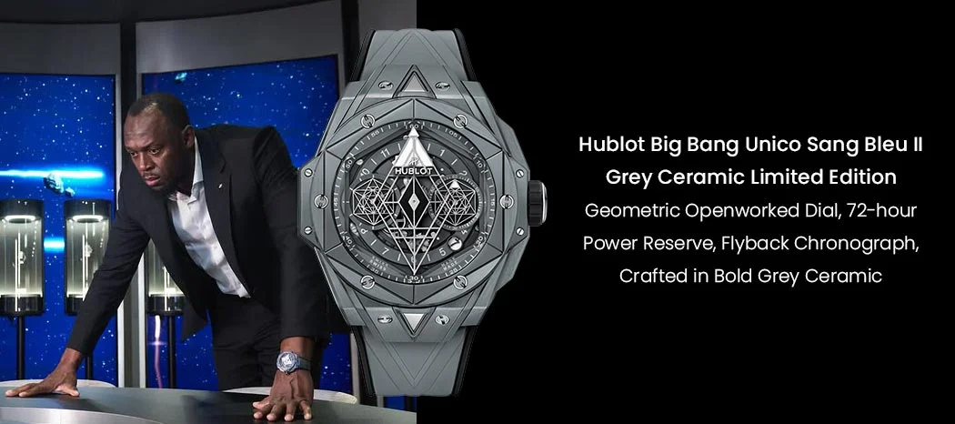 Hublot Big Bang Unico Sang Bleu II Grey Ceramic Limited Edition