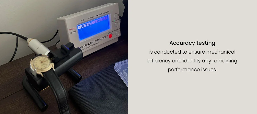 Movement Accuracy Testing & Calibration