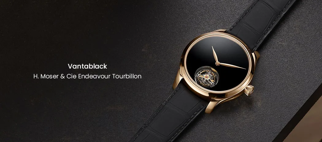 Vantablack - H. Moser & Cie Endeavour Tourbillon