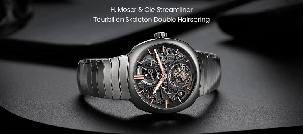 H. Moser & Cie Streamliner Tourbillon Skeleton Double Hairspring