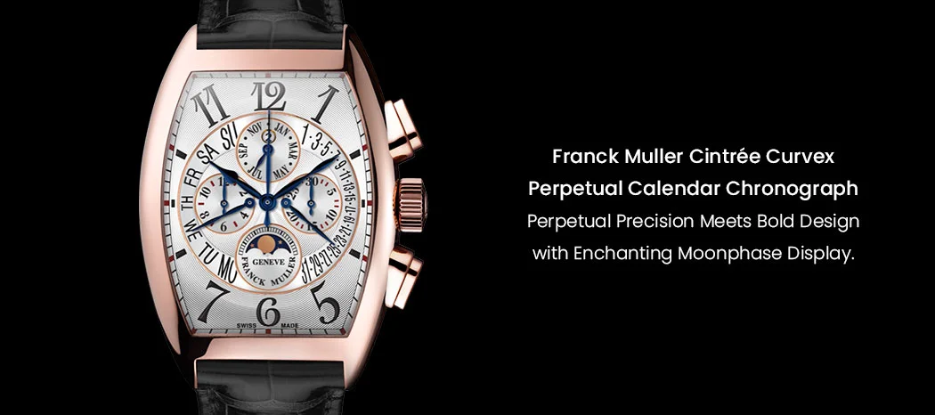 Franck Muller Cintrée Curvex Perpetual Calendar Chronograph