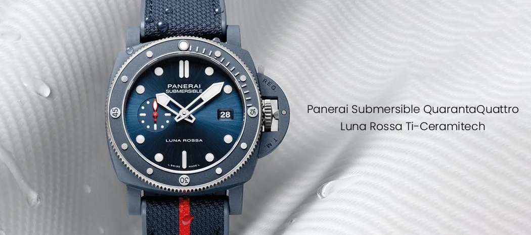 Panerai Submersible QuarantaQuattro Luna Rossa Ti-Ceramitech