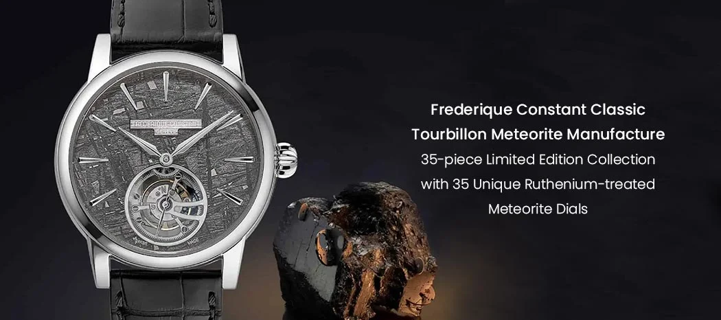 Frederique Constant Classic Tourbillon Meteorite Manufacture