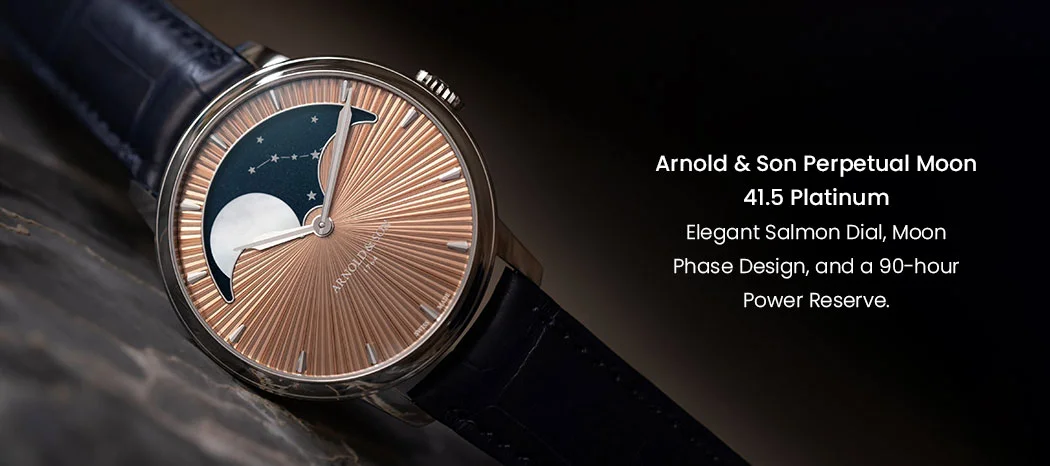 Arnold & Son Perpetual Moon 41.5 Platinum 