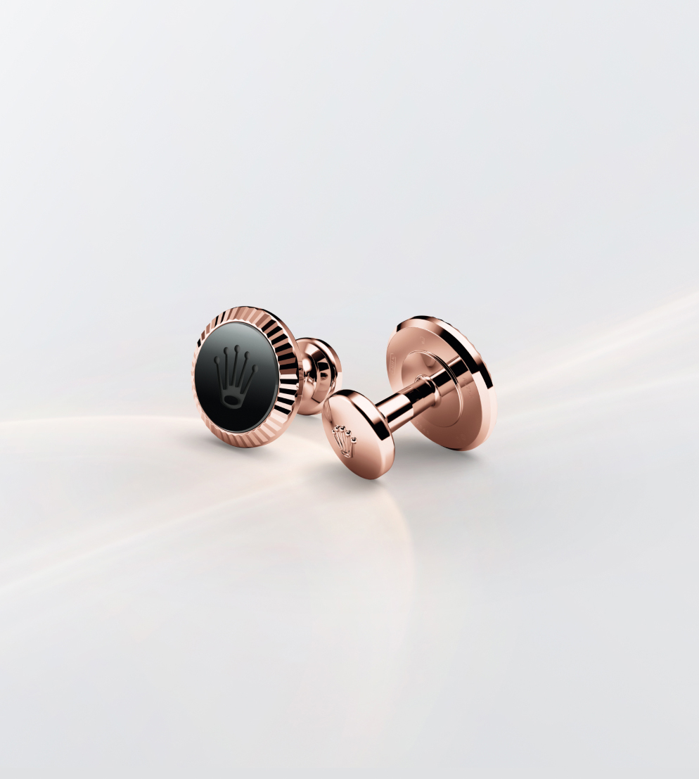 Rolex ‘Fluted’ cufflinks