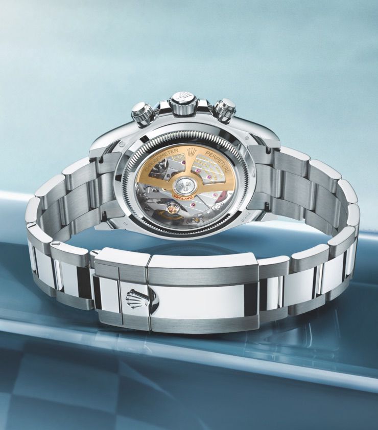 Rolex Cosmograph Daytona Oyster, highlighting Calibre 4131 movement