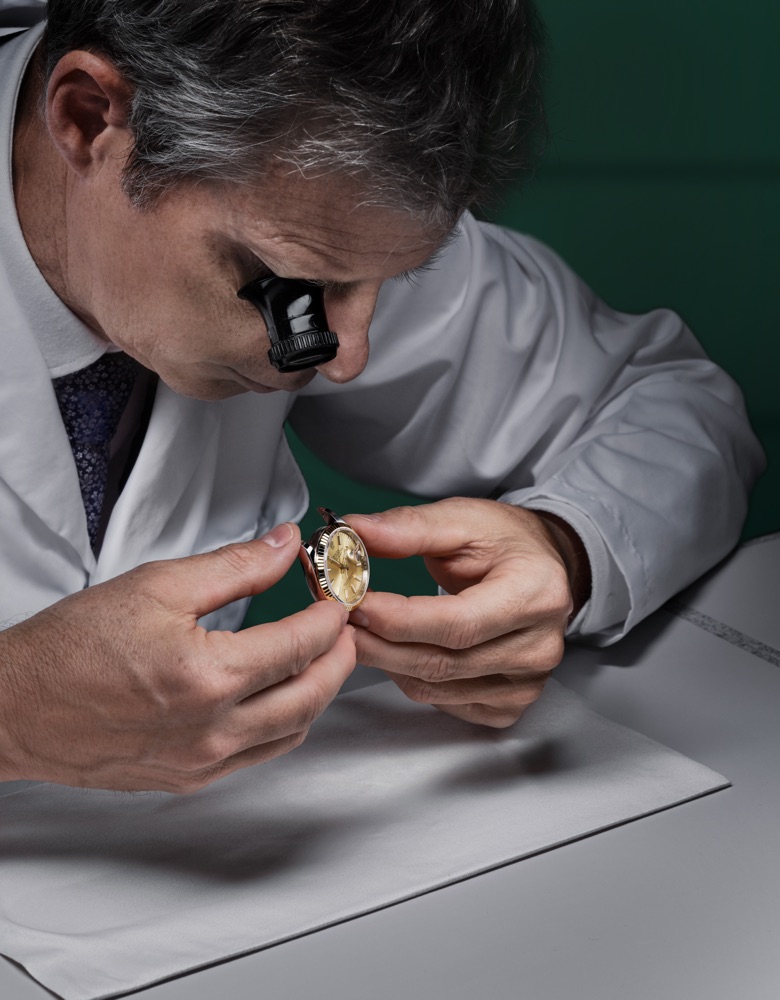 Rolex-trained watchmakers