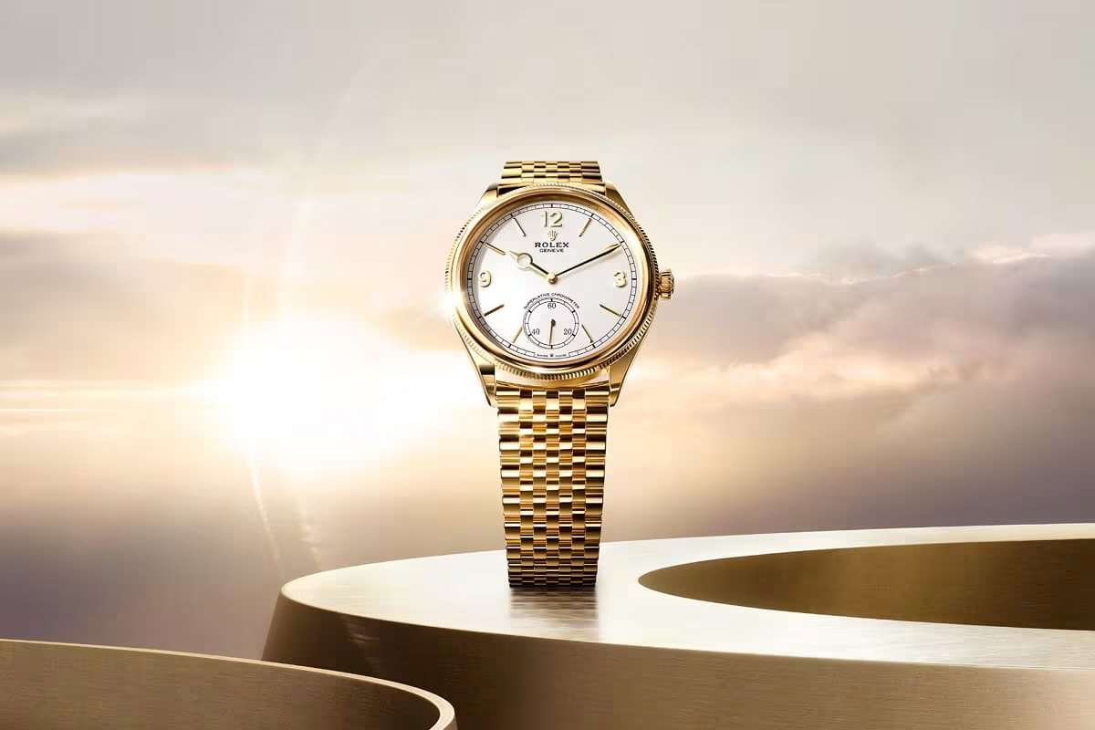 Rolex Perpetual 1908 in yellow gold