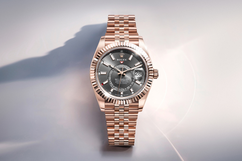 Rolex Sky-Dweller Oyster, Everose gold